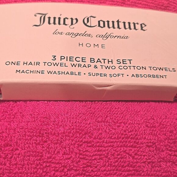 Juicy Couture Home Leopord Print 3-PC Bath Set - Picture 5 of 5